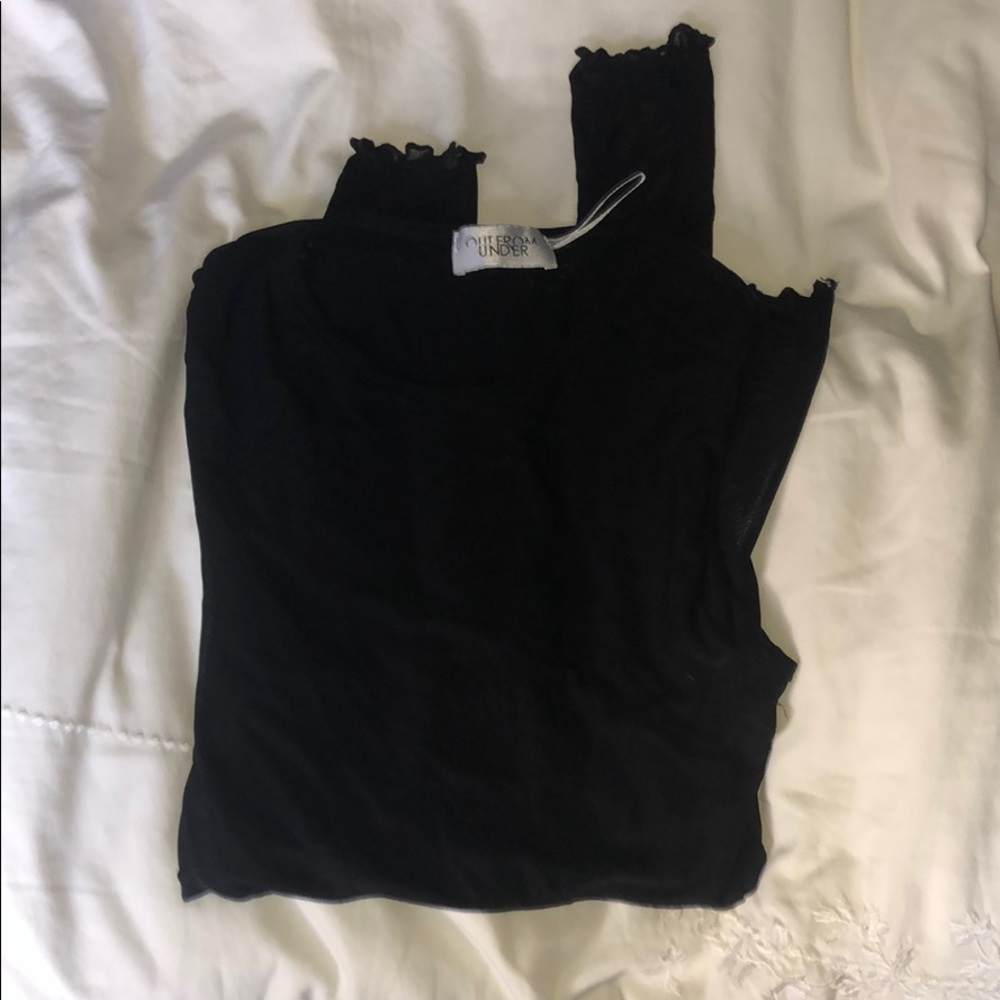Urban Outfitters | see through mesh long sleeve